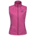 thumbnail image 1 of Mapamyumco Women's Lightweight Vest, Windproof Sleeveless Jacket Water-repellent Softshell Vest for Running Golf Hiking, Rose XL, 1 of 7