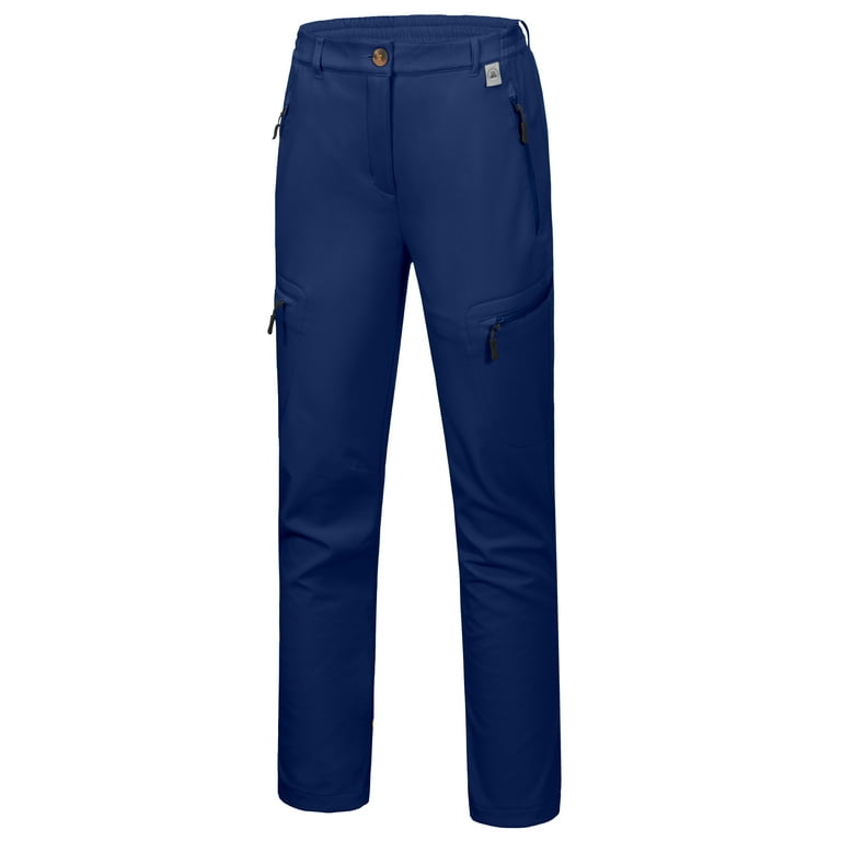 Mapamyumco Women's Softshell Pants Winter Hiking Ski Snowboarding