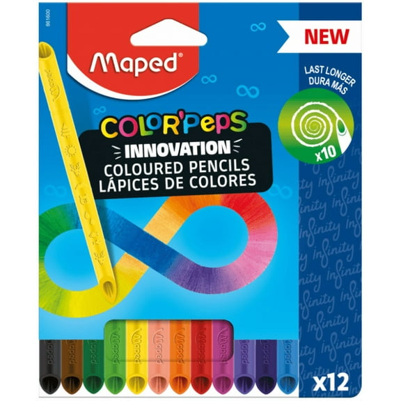 Maped Color Pencil Infinity 12 Ct