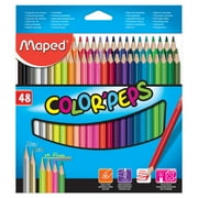 Maped ColorPeps Colored Pencil Set, 48-Pencils