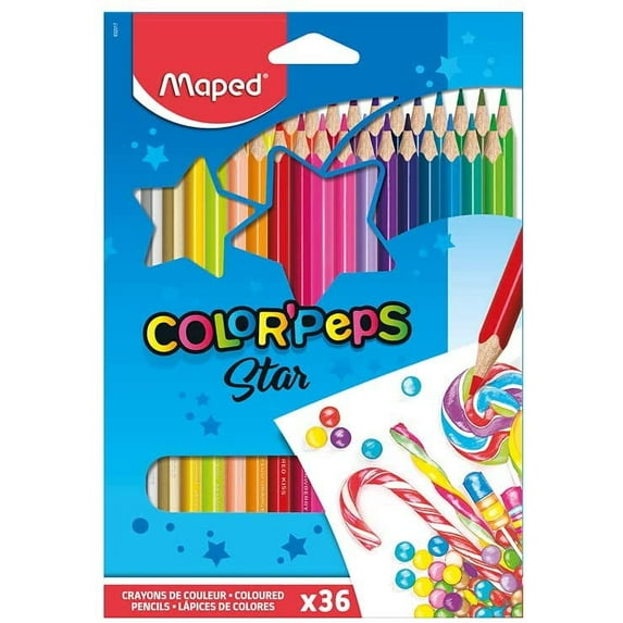 Maped Color'Peps Colored Pencils - Set of 36