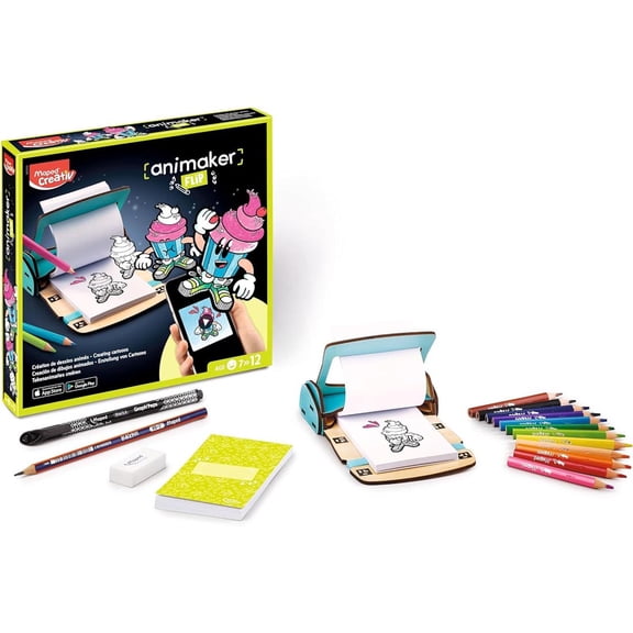 Maped Creativ Animaker Flip Comic Drawing Pad Set