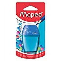 Lot De 3 Stylos Pour Gauchers Maped Helix Visio - Noir, Bleu, Rouge, Pointe Acrylique - 7