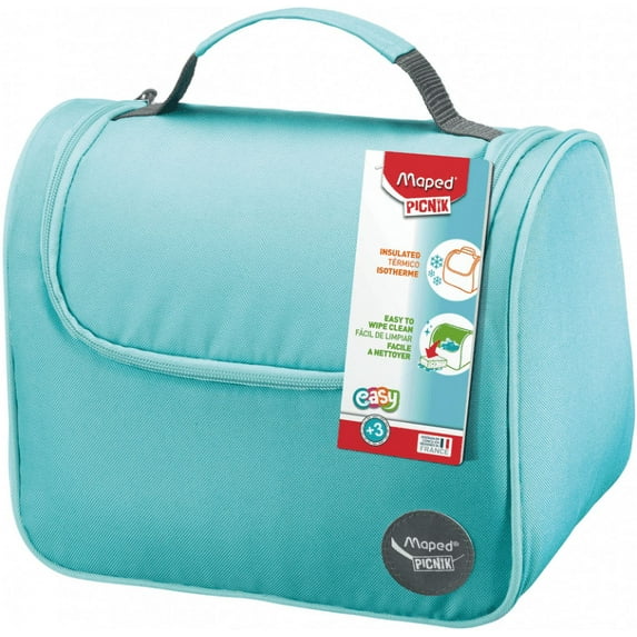 Maped Origins Turquoise Insulated Lunch Bag for Work, School, and Travel