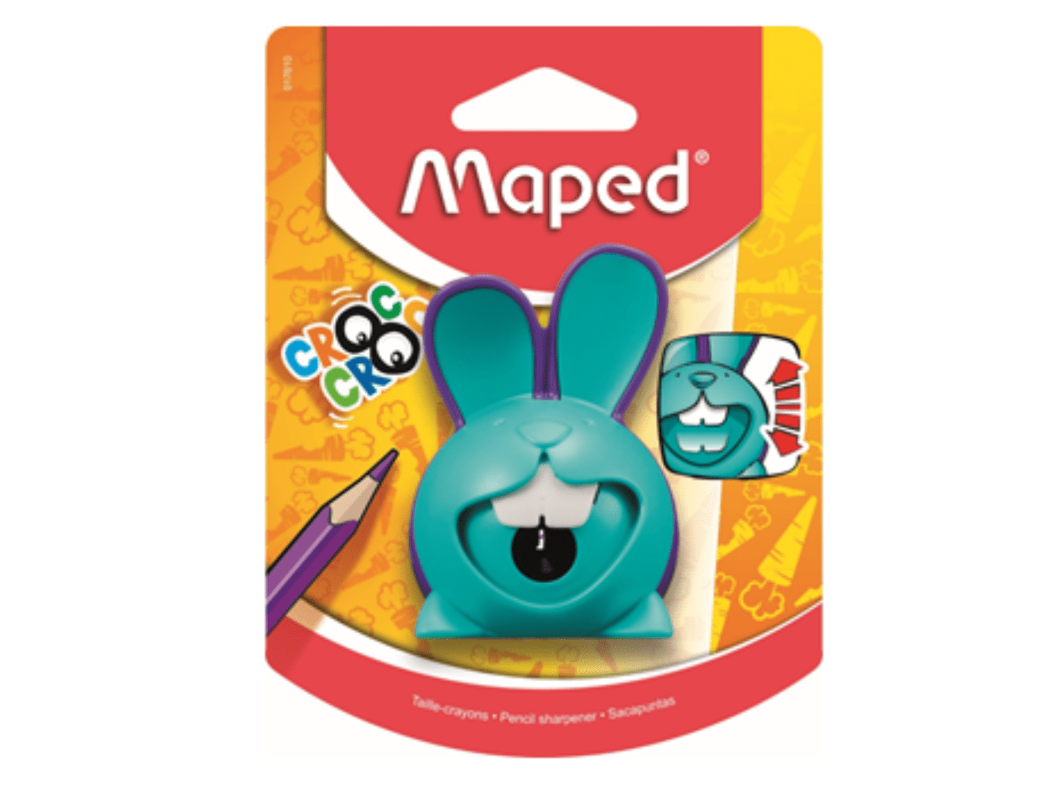 Maped Double taille-crayon Clean, assorti, présentoir de 24 - Achat/Vente MAPED 82030211