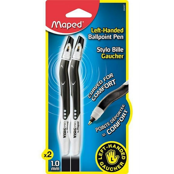 Maped Visiopen Ball-Point For Lefties - 2 Per Pack, 6 Packs