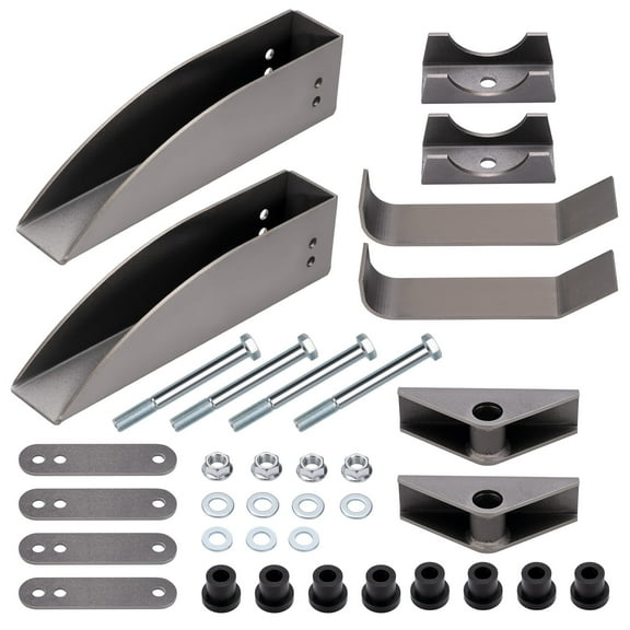 Mapeedingrods Rear Spring Relocation Pocket for Chevy Belair 150 210 1955-1957