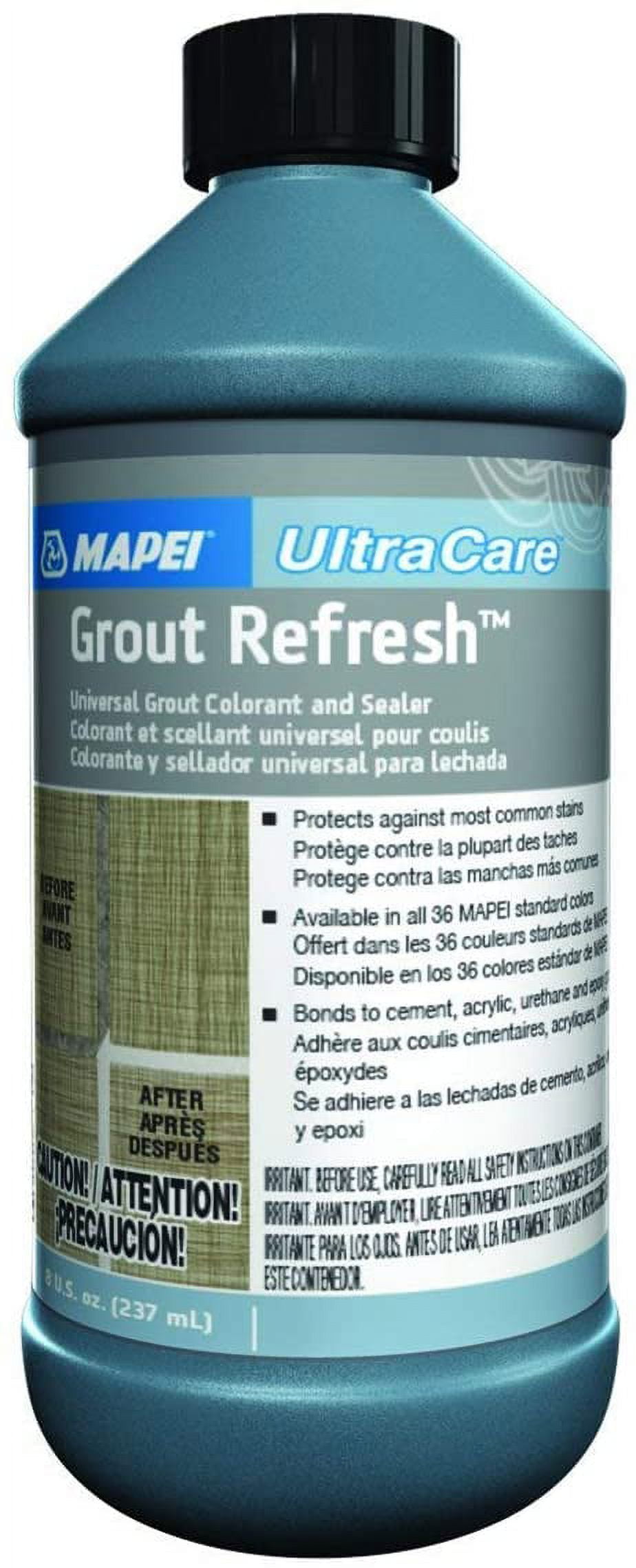 Mapei UltraCare 8 oz Silver Tile Grout Colorant and Sealer Non-toxic, Waterproof