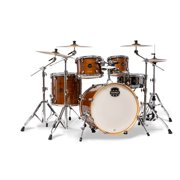 Mapex AR529SV Armory Rock Shell Pack, 22" Bass Drum, Roasted Chestnut