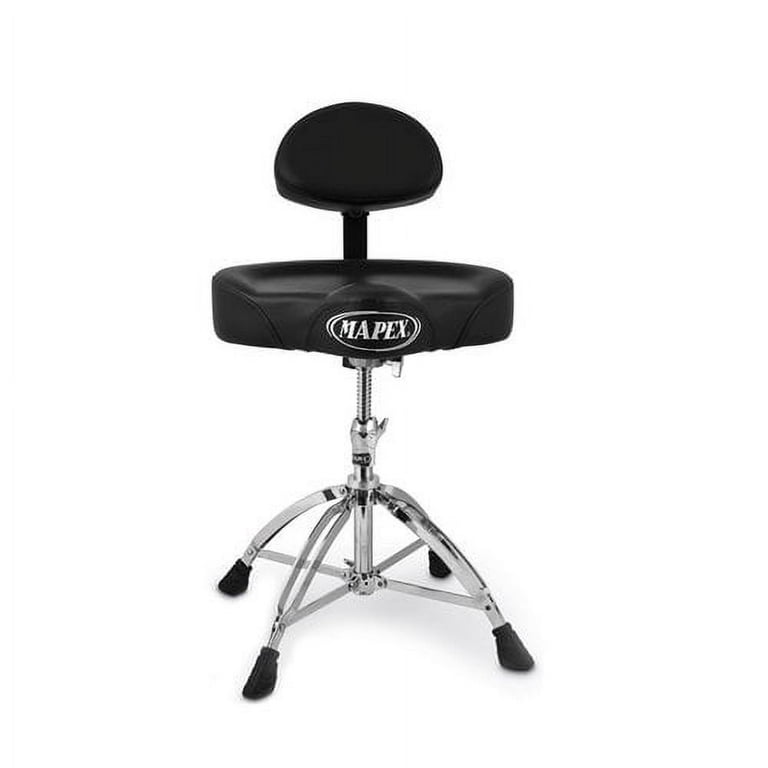Mapex Double Braced Throne with Height Adjustment and Back Rest