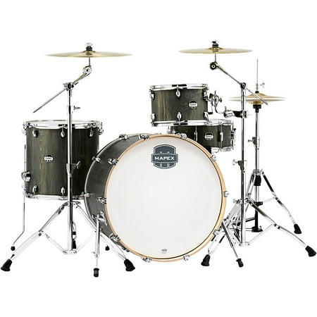 Mapex Mars Series 4-Piece Rock Shell Pack With 24" Bass Drum Dragonwood Chrome