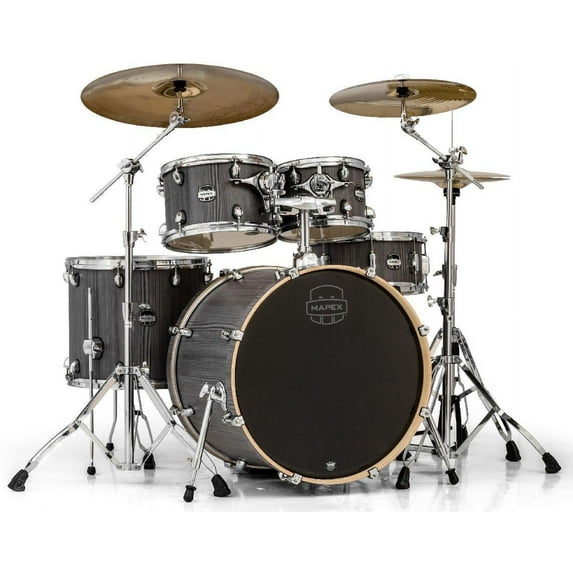 Mapex Mars Series 5 Piece Rock Drum Shell Pack - Smokewood
