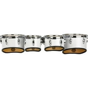 Mapex Qualifier Series Small Tenor Marching Quad 8, 10, 12, 13 in. Gloss White