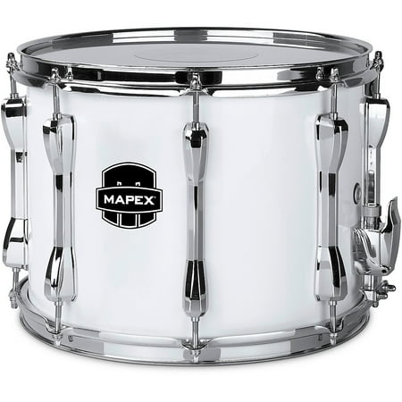 Mapex Qualifier Standard Series Marching Snare Drum 14 x 10 in. Gloss White