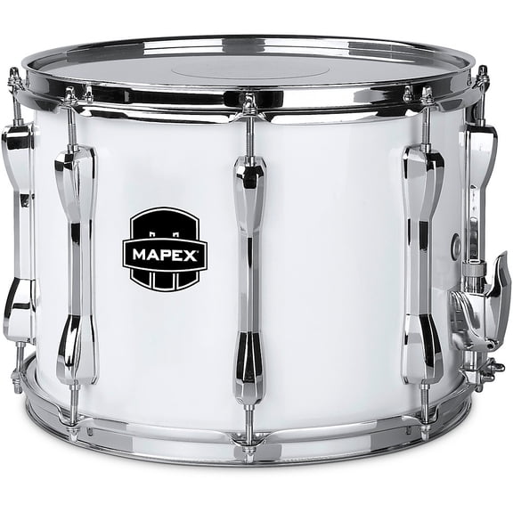 Mapex Qualifier Standard Series Marching Snare Drum 14 x 10 in. Gloss White
