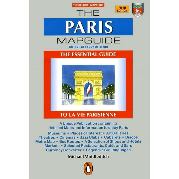 Mapguides, Penguin The Paris Mapguide, (Paperback)