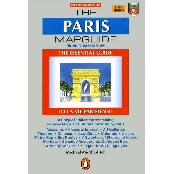 Mapguides, Penguin The Paris Mapguide, (Paperback)