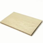 Maple | 6mm 1/4th inch, 12”x19” Premium Unfinished Two Sided with MDF Core, Glowforge Ready | Walnut, Cherry, Maple, Red Oak, White Oak, Alder, Pine, Cedar, Sapele, Mahogany, Hickory, Bamboo