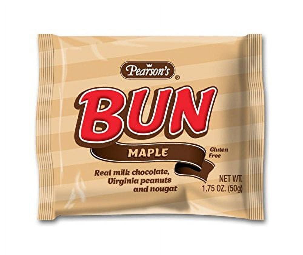 Maple Bun Bar, 42 Ounce (Pack of 24)