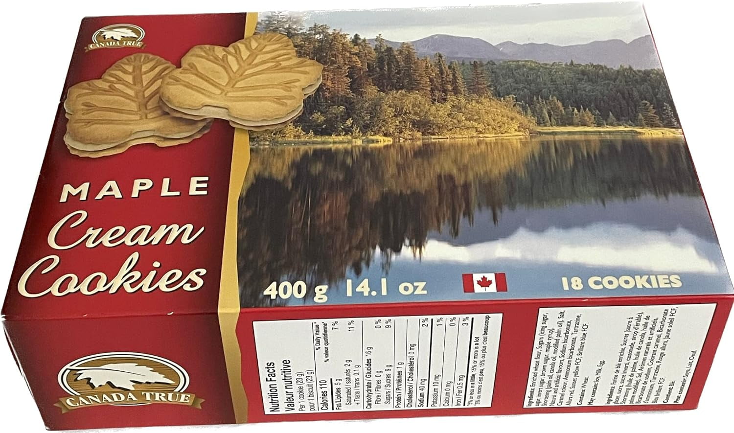Maple Cream Cookie With 100 Pure Maple Syrup Product Of