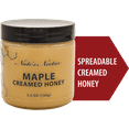 thumbnail image 1 of Maple Creamed Honey, Nate's Nectar, 5.5 oz, 1 of 6