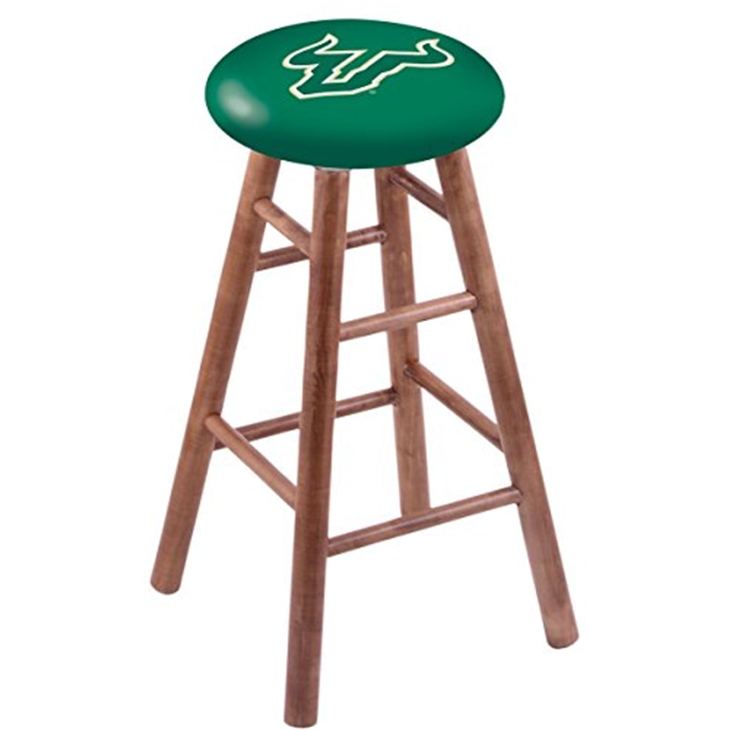 Maple Extra Tall Bar Stool in Medium Finish with South Florida Seat ...