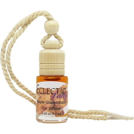Maple Glazed Bacon Scented Car Diffuser by Eclectic Lady, 7.5 ml, Air Freshener, Premium Fragrance