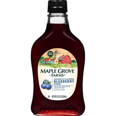 Maple Grove Farms, Blueberry Syrup, 8.5 Ounce