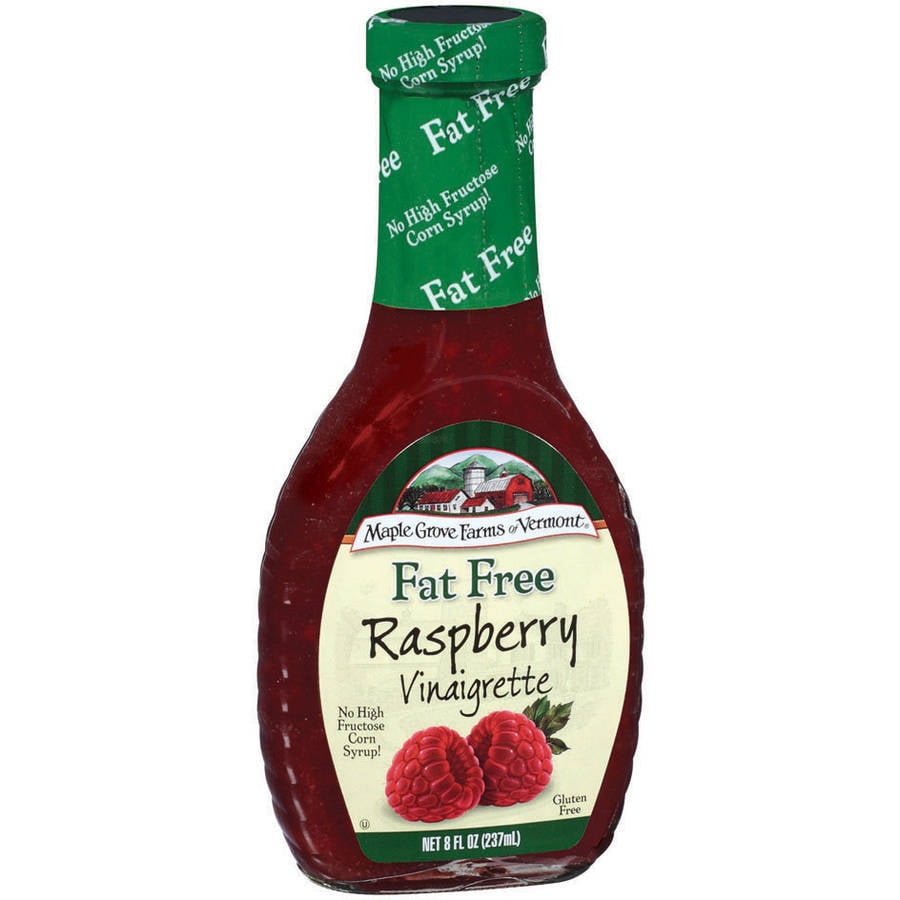 Maple Grove Farms Raspberry Vinaigrette, 8 oz (Pack of 6)
