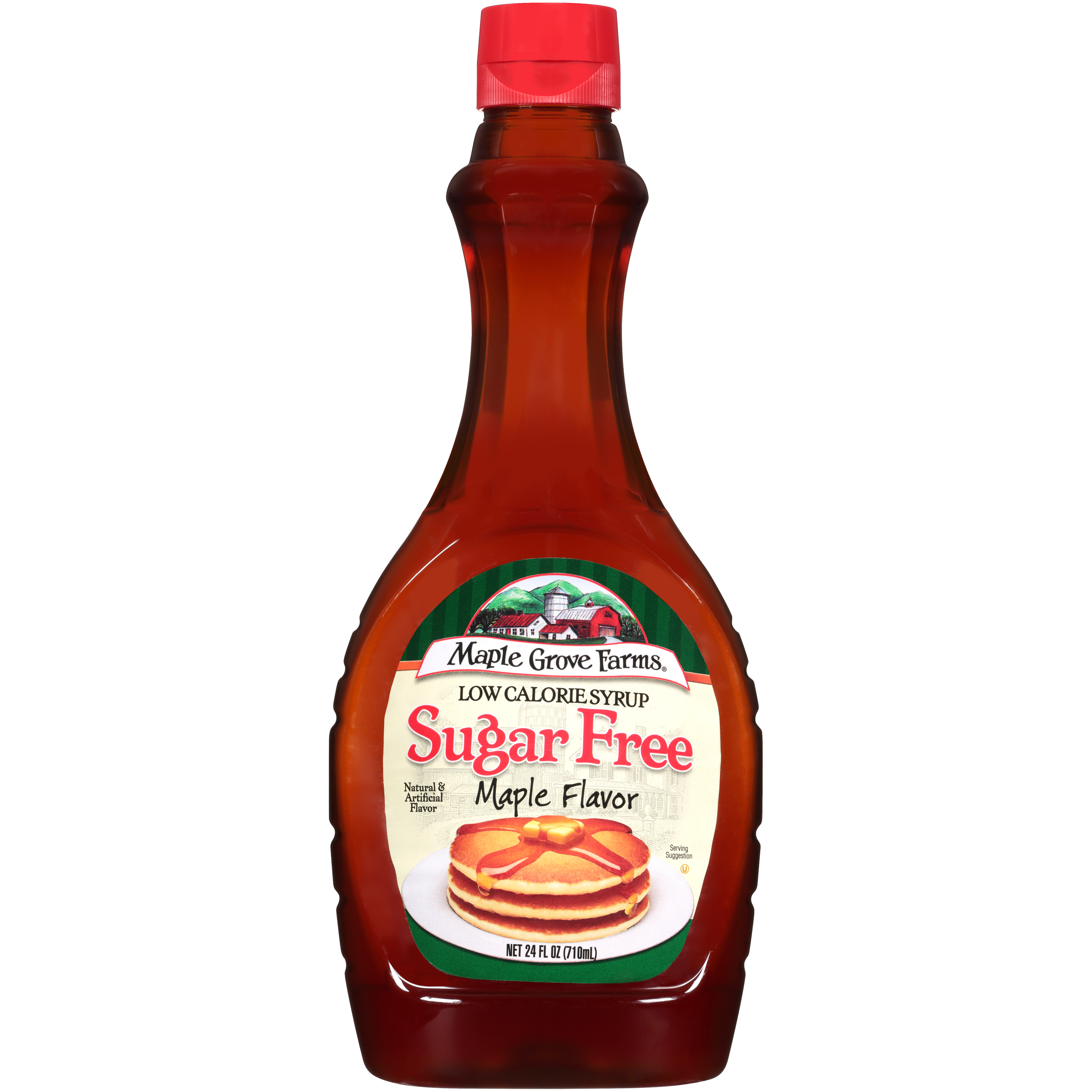 Maple Grove Farms Sugar Free Maple Flavor Syrup, 24 fl oz - image 1 of 5