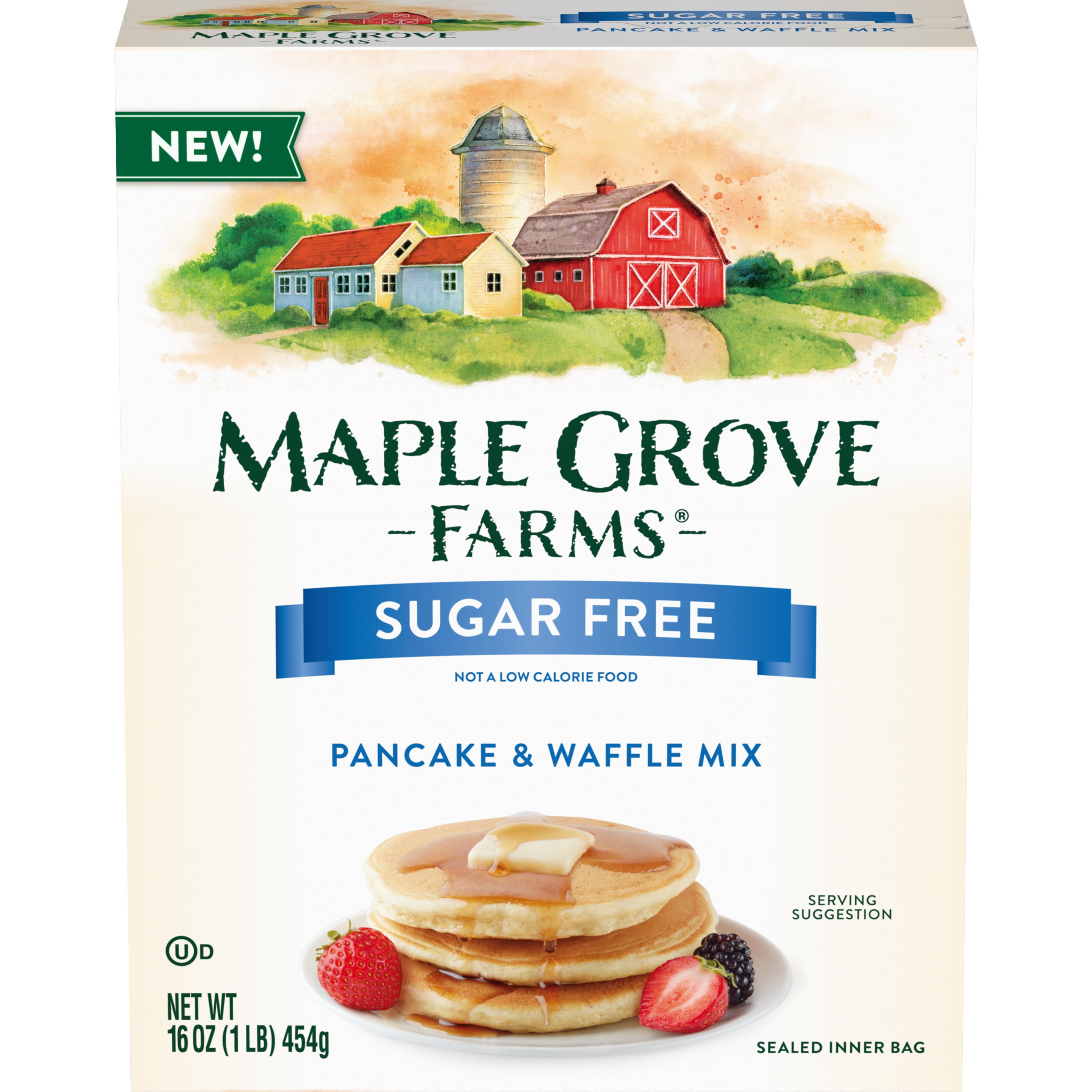 Maple Grove Farms Sugar Free Pancake & Waffle Mix, 16 oz