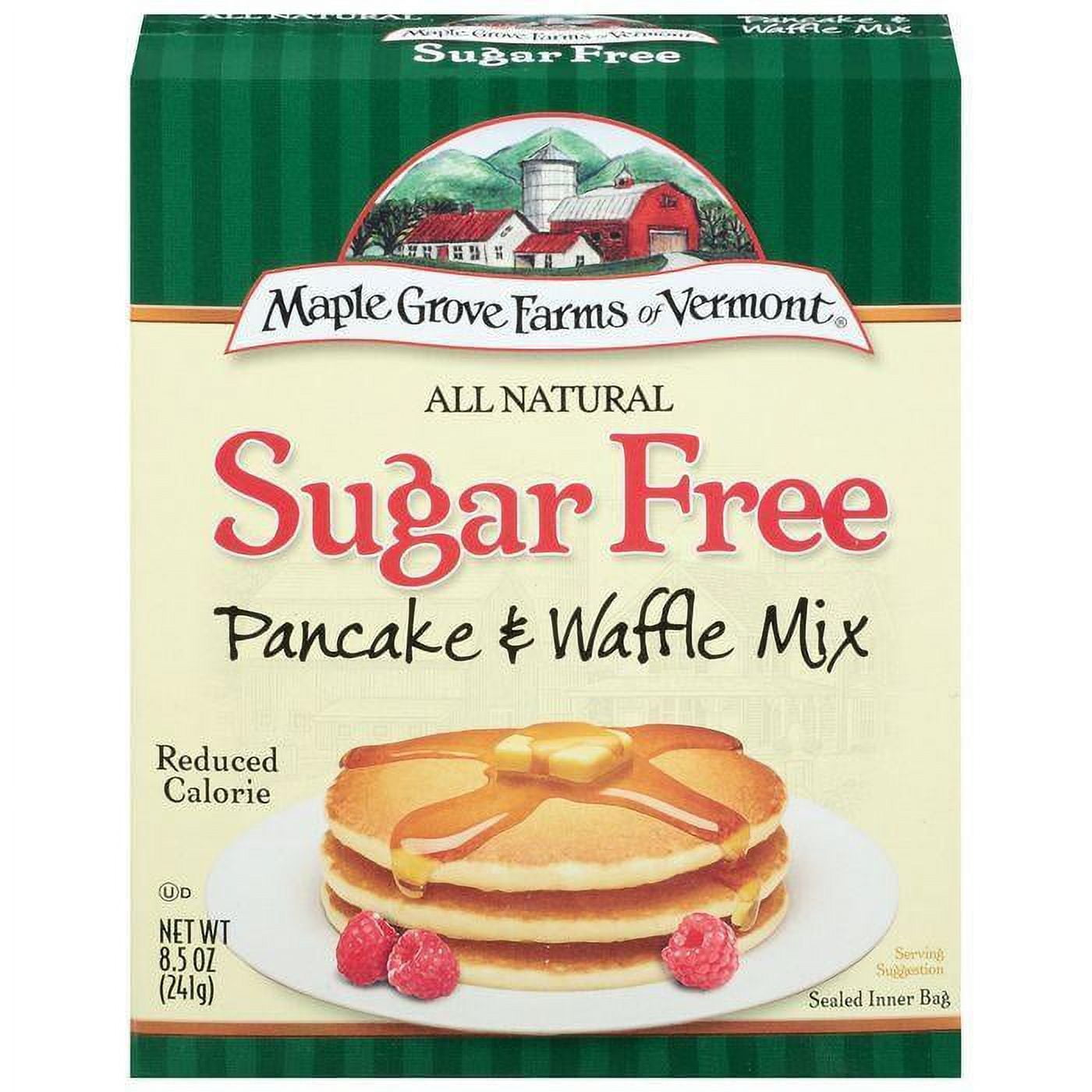 Maple Grove Farms Sugar Free Pancake & Waffle Mix 8.5 Oz (Pack of 8