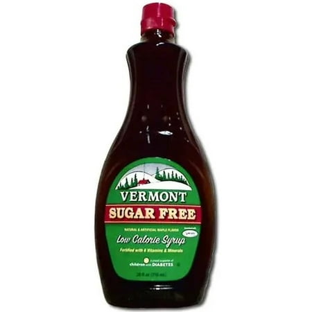 Maple Grove Farms Sugar Free Syrup, 24 Ounce -- 6 per Case.