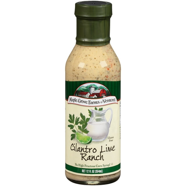 Maple Grove Farms of Vermont® Cilantro Lime Ranch Dressing 12 fl. oz. Bottle