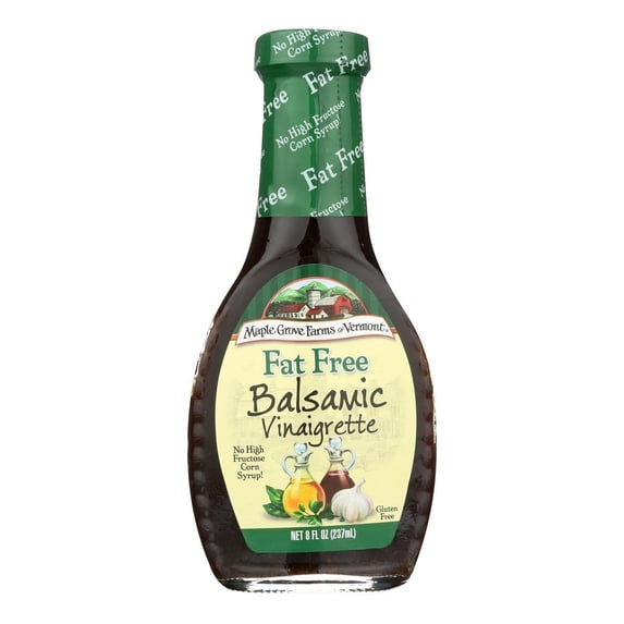 Maple Grove - Gourmet Fat Free Balsamic Vinaigrette - 8 OZ, Case of 6