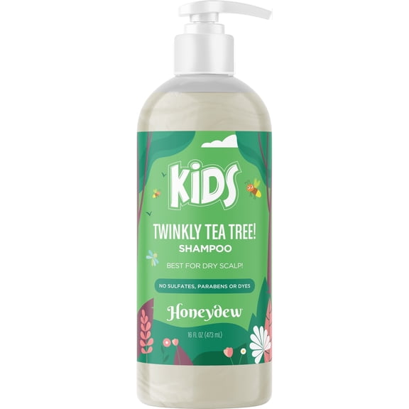 Maple Holistics Cleansing Kids Shampoo for Dry Scalp with Tea Tree Oil and Rosemary, 16oz, 1 Piece