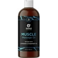 thumbnail image 1 of Sore Muscle Massage Oil for Body - Relaxing Massage Oil for Massage Therapy with Lavender and Rosemary Oils for Muscle Relief - Gentle Warming Massage Oil for Sore Muscles for Pro or Home Use (8oz), 1 of 5