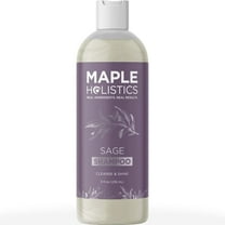 Sage and Rosemary Shampoo Sulfate Free - Sage Oil Clarifying Shampoo for Build Up and Scalp Moisturizer - Oily Hair Shampoo for Greasy Hair and Dry Scalp Treatment with Essential Oils for Hair