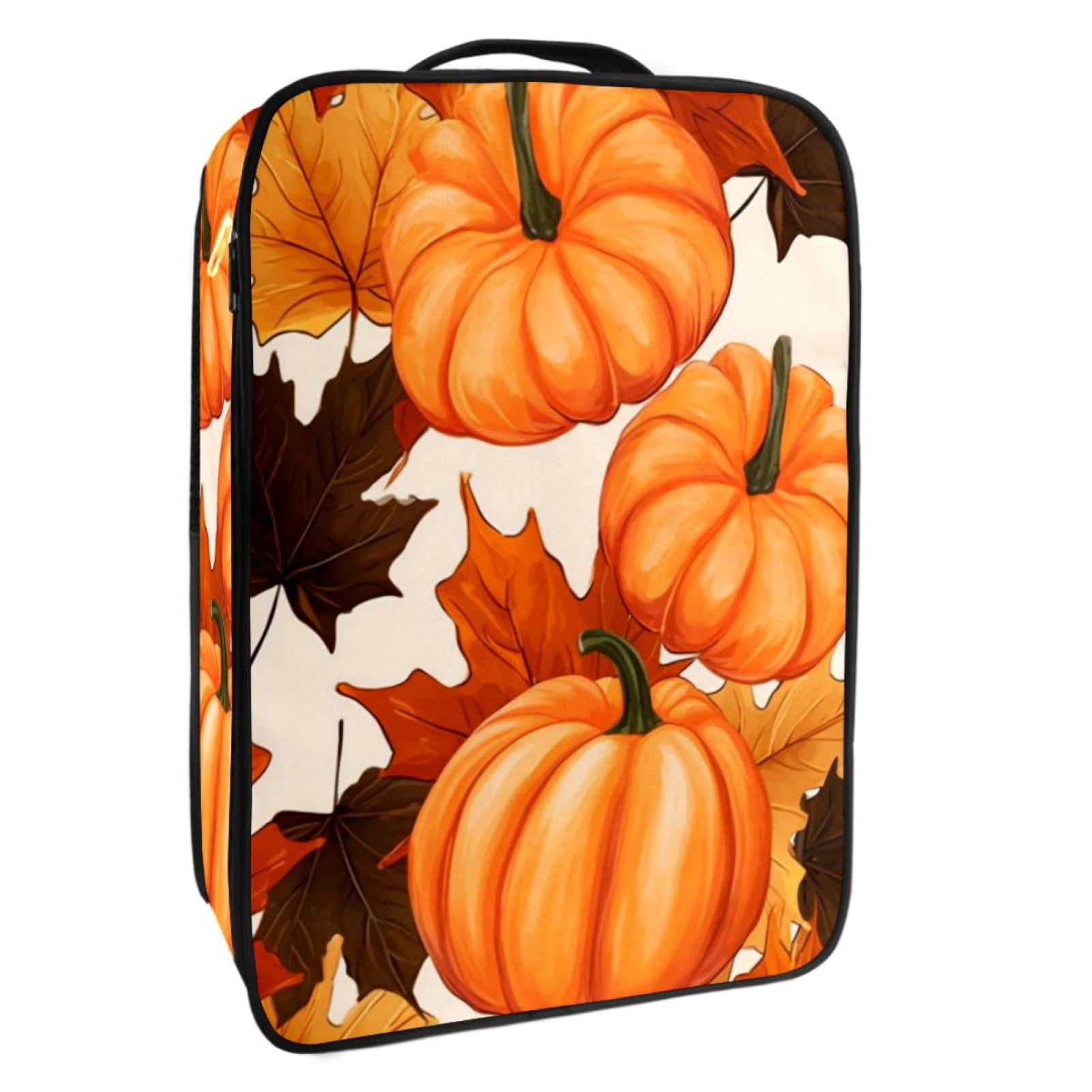 Maple Ieaf Pumpkin Polyester Shoe Boxes Organizer Storage Solution for ...