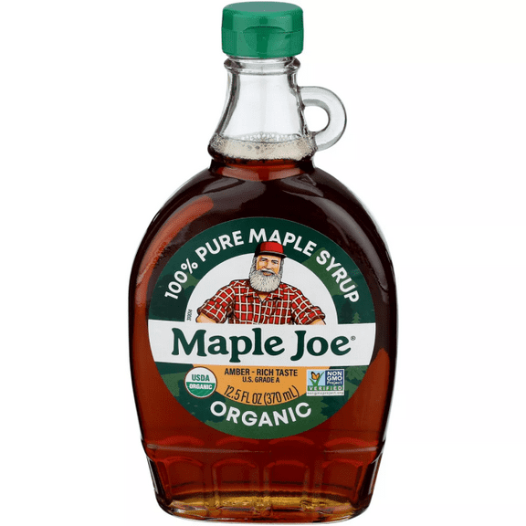 Maple Joe Syrup Maple Amber Organic (12 Pack) 12.5 fl oz