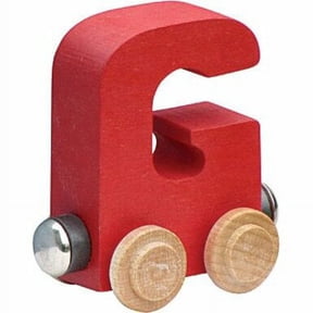 Maple Landmark NameTrain Bright Color Letter G
