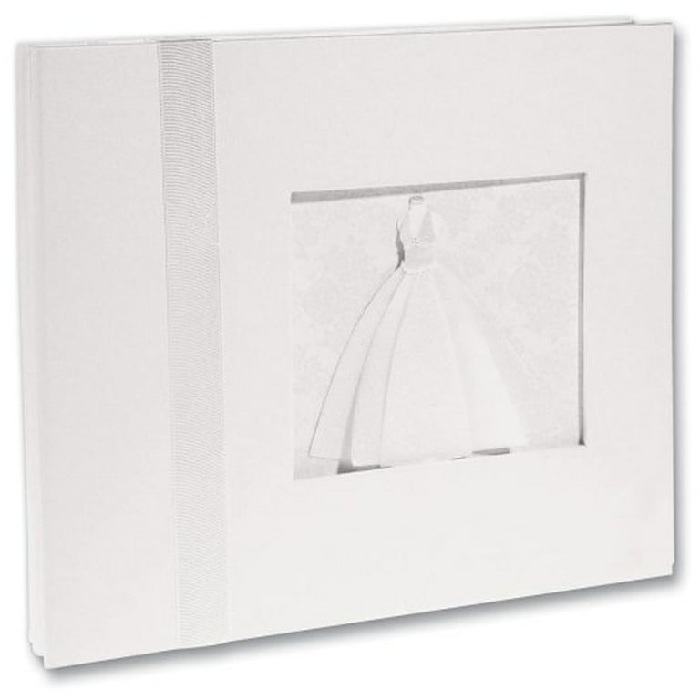 Maple Lane I Do Dressed in White 8x8 inch Wedding Photo Album Scrapbook Kit  - Archival Quality & Acid Free 