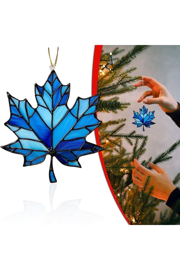 Maple Leaf Acrylic Keychain Set, Artistic Bag Charm Ornaments for Luggage Tags, Purse Accessories and Zipper Pulls, Canadian-Themed Gifts for Travel Enthusiasts