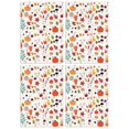 thumbnail image 1 of Maple Leaf Autumn Kitchen Towels 4-Pack, Pumpkin Print, Absorbent Soft Tea Bar Towels, Decorative Farmhouse, 1 of 3