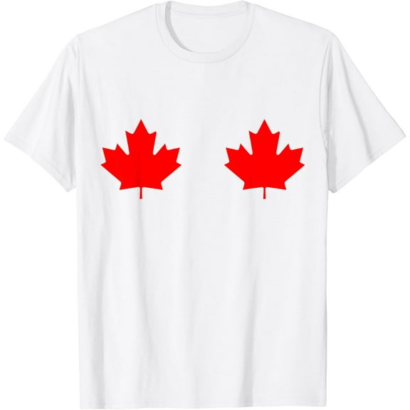 Maple Leaf Canada Day - Canadian Flag T-Shirt
