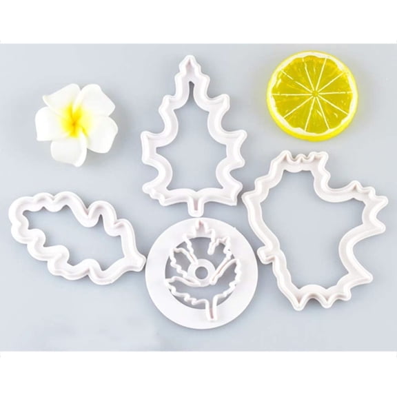 Maple Leaf Cookie Cutter Set Durable Cutter Set Christmas Lightweight for
