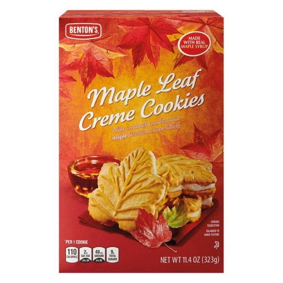 Maple Leaf Creme Cookies, 11.4 oz- Pack of 3