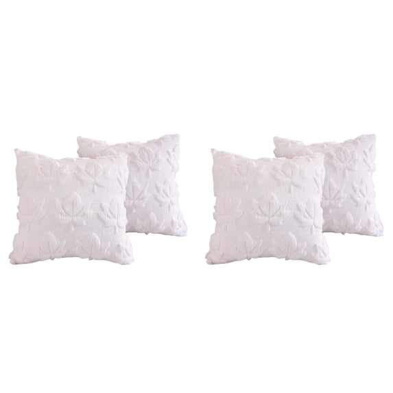 Maple Leaf Fall Pillow Covers 18 x 18 Set of 2 Decorative Autumn Harvest Throw Pillow Cases Soft Plush for Farmhouse Sofa Bed Home