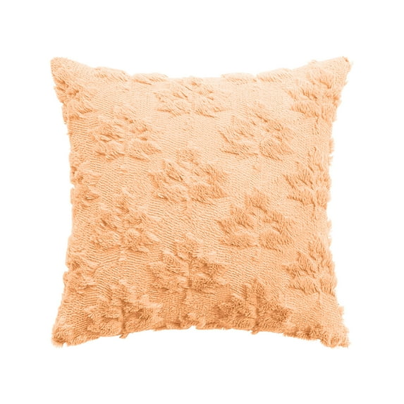 Maple Leaf Fall Pillow Covers 20x20 Inch Autumn Harvest Decorative Throw Pillow Cases Soft Plush Polyester Couch Cushion Covers for Farmhouse Sofa Bed Room Home Decor Orange Seasonal