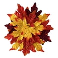 thumbnail image 1 of Maple Leaf Fall Placemat, Harvest Table Decor Mat, Pad for Thanksgiving Halloween Dinner Party, 1 of 7